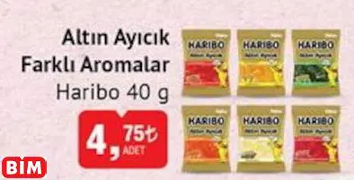 HARİBO ALTIN AYICIK FARKLI AROMALAR
